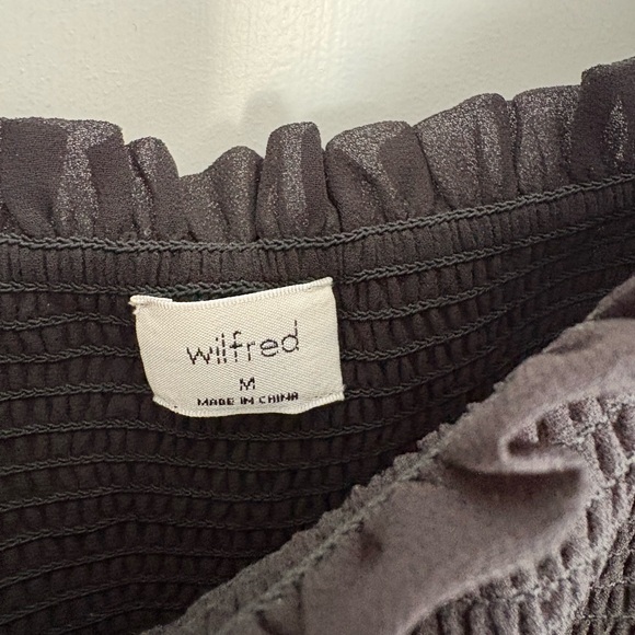 Aritzia Wilfred Tempest Mini Dress in Black - Picture 8 of 8